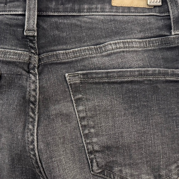 Current/Elliott Sz 26 The Boulevard Crop Bootcut Jeans in Graphite - Picture 6 of 9